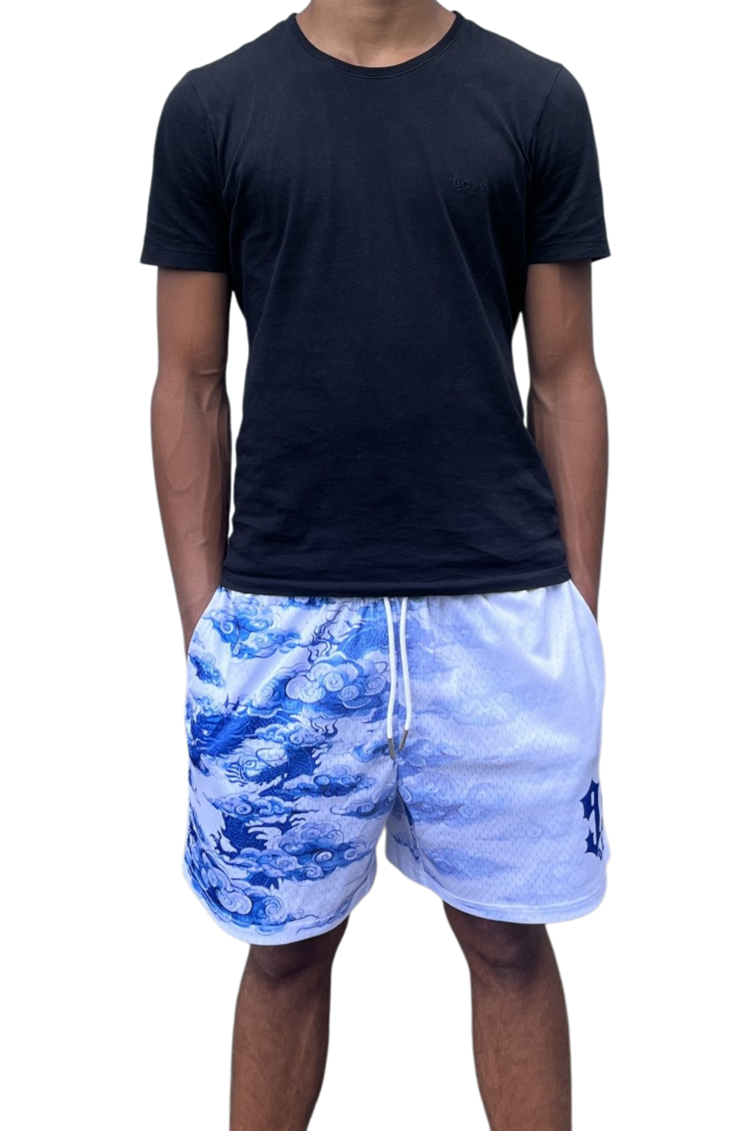 Dragon and Clouds Shorts